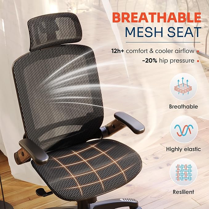 GABRYLLY Ergonomic Office Chair, High Back Home Desk Chair - Image 8