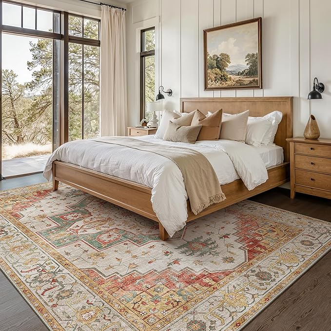 8X10 Area Rugs Machine Washable Rugs - Image 5
