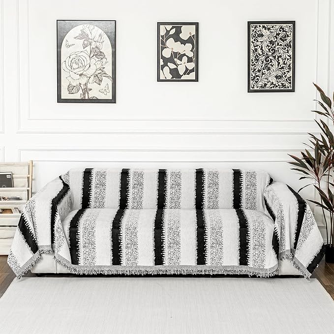MYSKY HOME Boho Sofa Covers, Couch Covers - Image 2