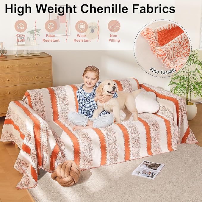 Boho Couch Cover, Sofa Cover, Sofa Covers - Image 2