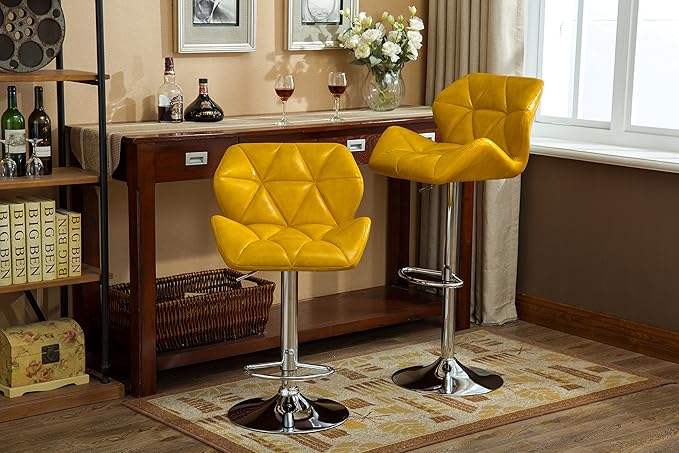Roundhill Furniture Glasgow Contemporary Tufted Adjustable Height Hydraulic by RoundhillFurniture