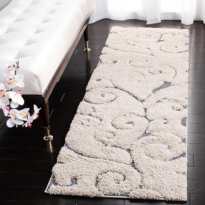 SAFAVIEH Florida Shag Collection Runner Rug by SAFAVIEH