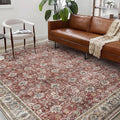 Washable Area Rug 10'x14' Boho Design Non-Shedding Easy Care Ideal by CHAMPLANT
