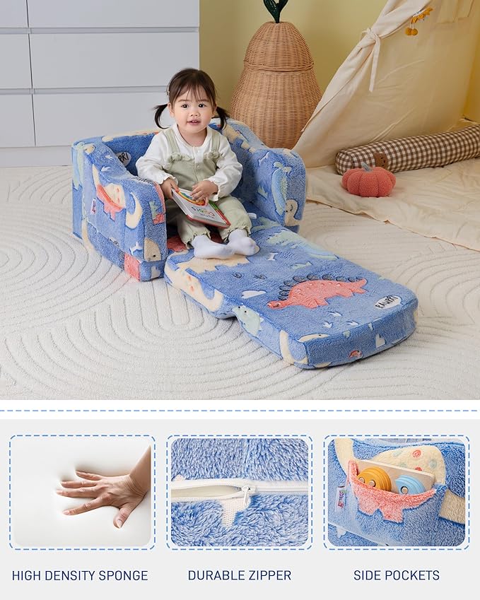 Thick Comfy Toddler Chair and Couch - Image 8