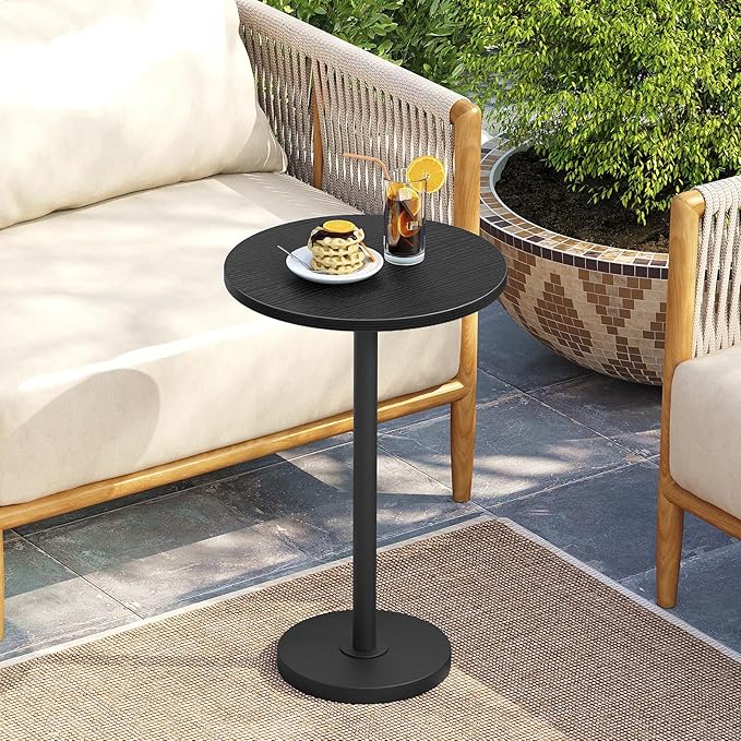 Round Side Table, Drink End Table - Image 2