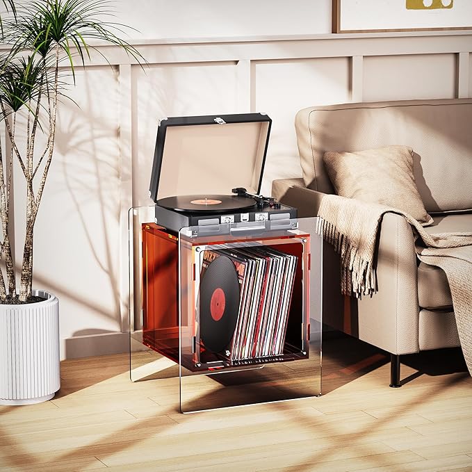 Acrylic Nightstand Colorful Bedside Table - Image 8