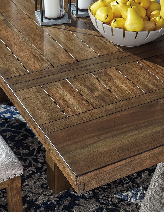 Signature Design by Ashley Moriville Farmhouse 36” x 30” Dining Extension Table - Image 8