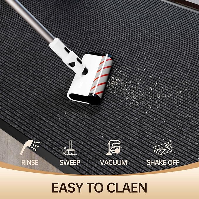 Amyracel Front Door Mat Indoor Outdoor Entrance, Stain and Fade Resistant - Image 3