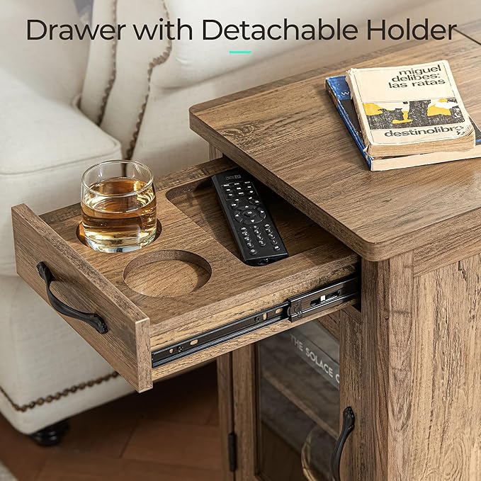 LINSY HOME Farmhouse End Table - Image 8