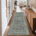 2X7 Area Rugs Machine Washable Rugs by BESBLEE