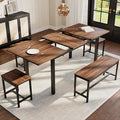 IDEALHOUSE 5-Piece Extendable Dining Table Set by IDEALHOUSE