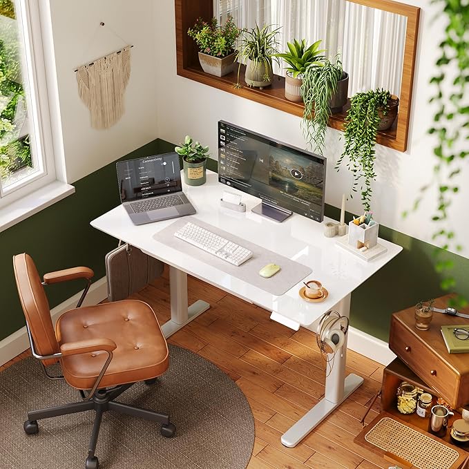 INNOVAR Glass Standing Desk - Image 2