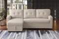 Devion Furniture Meridian 4-in-1 Convertible L Shaped Couch by DevionFurniture