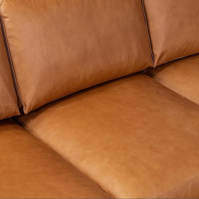 Poly & BARK Cádiz 90" Sofa in Bourbon Tan - Image 14