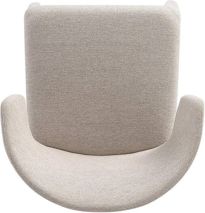 Manhattan Comfort Conrad Mid Century Modern Dining Chairs Woven Tweed - Image 9