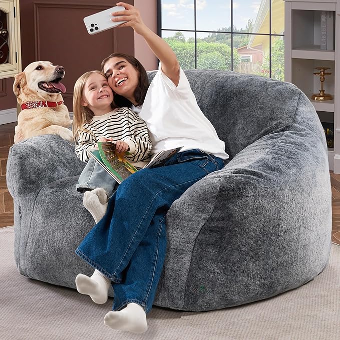 Homguava Bean Bag Chair Bean Bag Chairs - Image 3