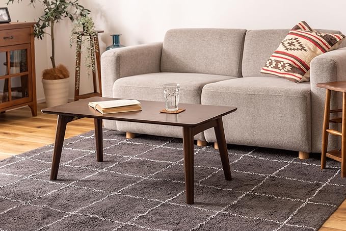 ROOM ESSENCE Folding Coffee Center Table, Size W35.5 x D17.7 x H14.2 Inches by Unknown