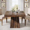 Tribesigns Square Dining Table for 4, 31.5-Inch Small Kitchen Table by Tribesigns