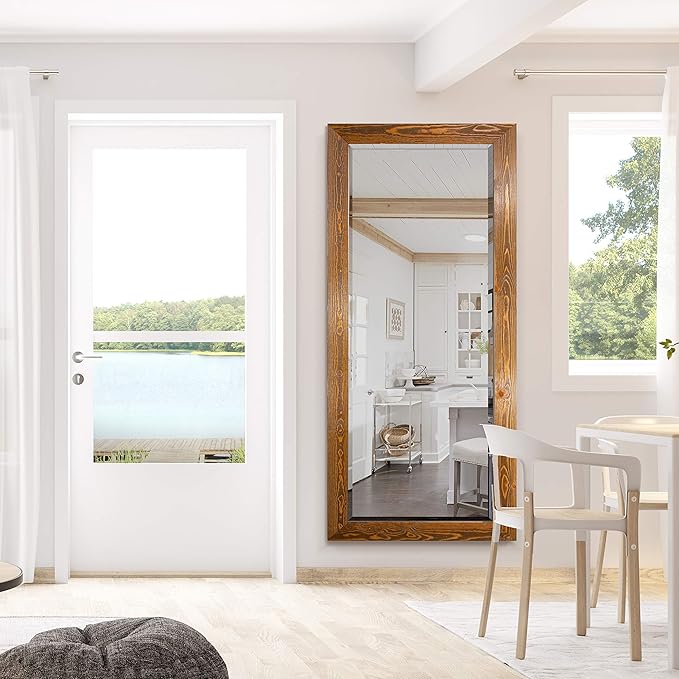 Wexford Home Barnwood Wood Full Length Mirror - Image 9