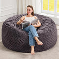 Hobestluk Bean Bag Chairs Adults Beanbag Chair by YourHomeDeservesMore