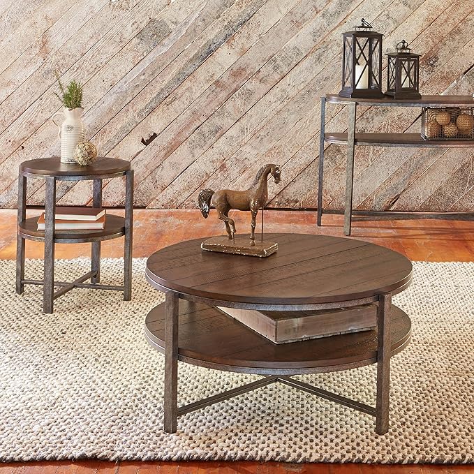 LIBERTY FURNITURE INDUSTRIES, INC. Breckinridge Round End Table - Image 2