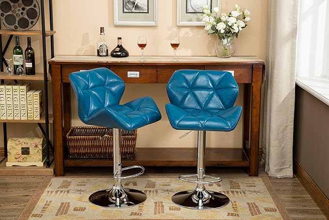 Roundhill Furniture Glasgow Contemporary Tufted Adjustable Height Hydraulic - Image 7