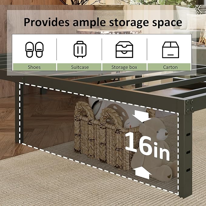 EMODA 18 Inch Twin XL Bed Frames - Image 4