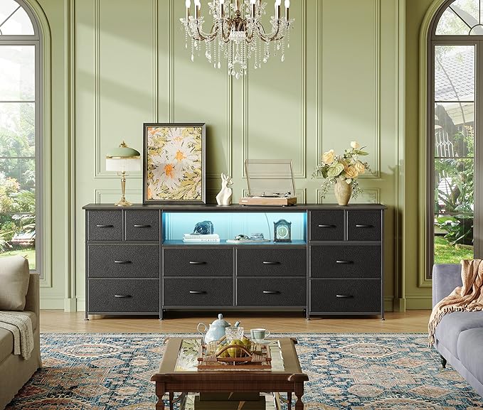 Huuger 63 Inch Dresser TV Stand - Image 2
