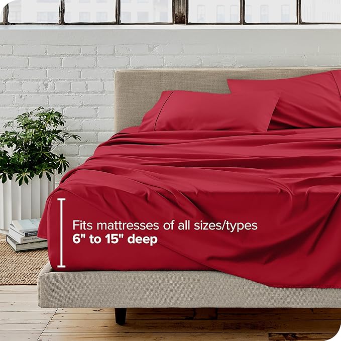 Bare Home Full XL Sheet Set - Image 5