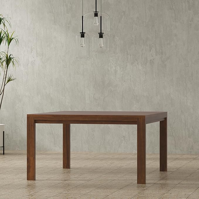 SIMPLIHOME Wilson Square Dining Table, Solid Wood Walnut Veneer, 54-inches - Image 15