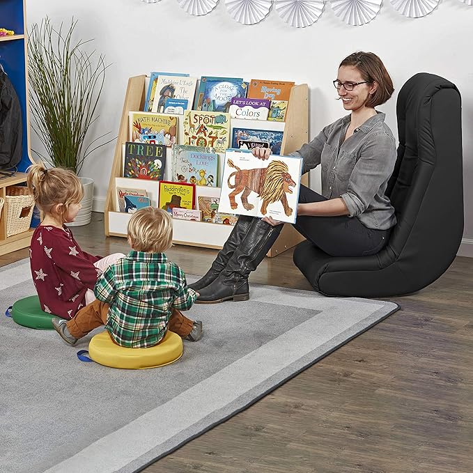Factory Direct Partners Soft Tufted Floor Rocker - Image 2