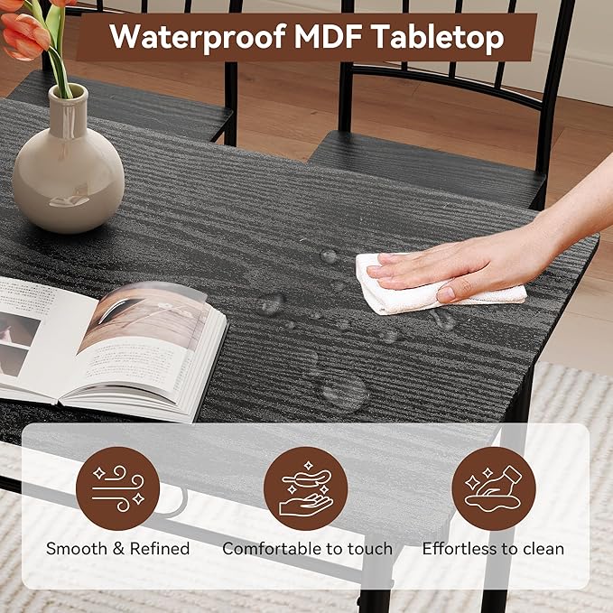 Vipbear Kitchen Dining Table Set - Image 3