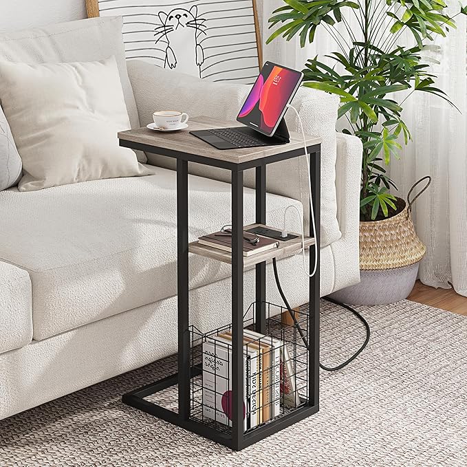 Vagusicc C Shaped End Table - Image 2