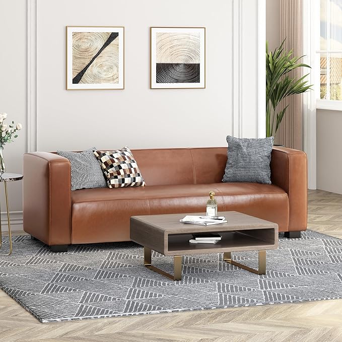 Merax Mid Century Modern 3 Seater Sofa - Image 7