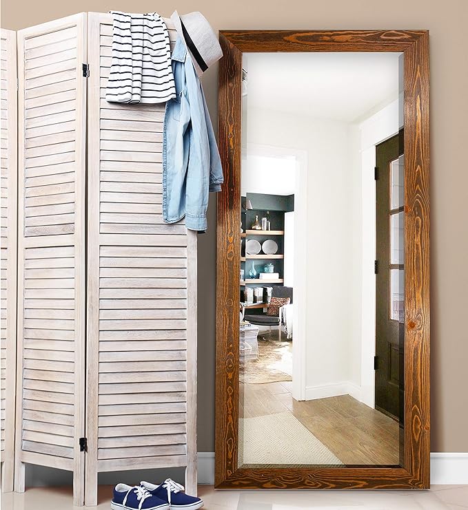 Wexford Home Barnwood Wood Full Length Mirror - Image 4