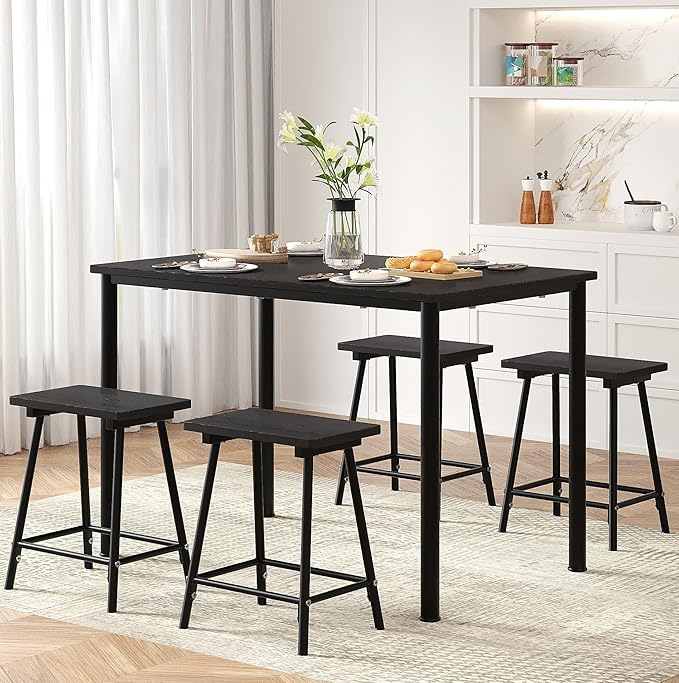 VECELO Kitchen Table and Chairs by VECELO