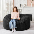 HABUTWAY 5FT Bean Bag Chair, Memory Foam Beanbag Chair by HABUTWAYMakeYourLifeComfortable