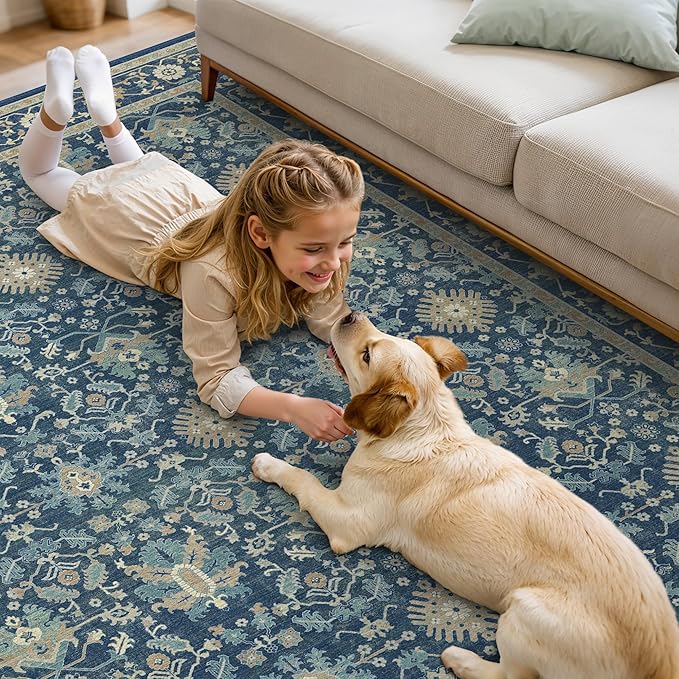 8X10 Area Rugs Machine Washable Runner Rugs - Image 4