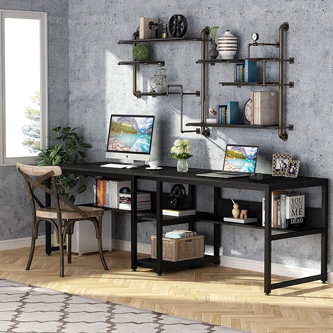 Tribesigns Two Person Desk - Image 6