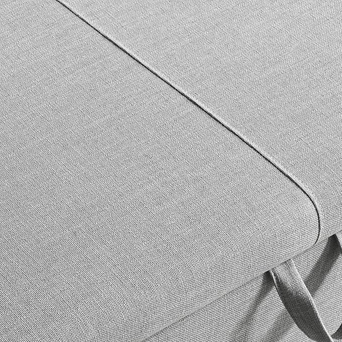 Furniliving 51.75" Storage Ottoman Bench - Image 6