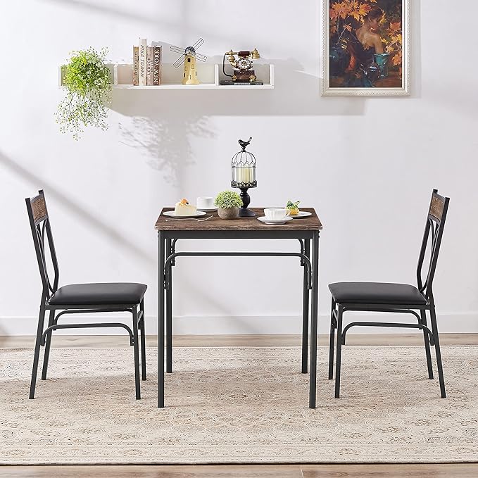VECELO Kitchen Dining Room Table Set - Image 2