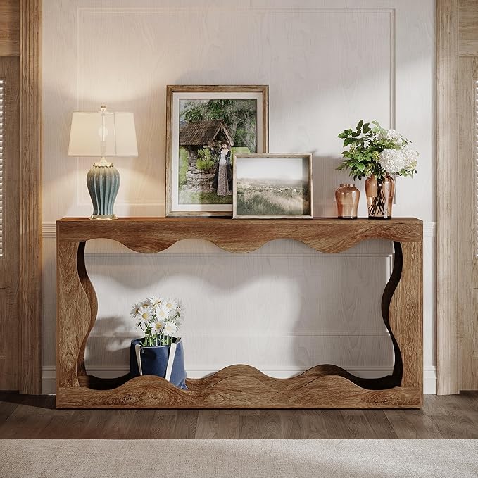 Tribesigns 63 Inches Farmhouse Console Table - Image 3