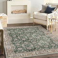 Area Rug 5'x7' Washable Rug Vintage Traditional Floor Cover Thin Retro Kitchen by CHAMPLANT