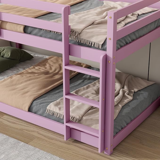 Ball & Cast Bunk Bed Twin Over Twin, Floor Bunk Bed - Image 4