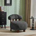 Christopher Knight Home Elvina Boucle Fabric Accent Chair, Solid Wood Single by ChristopherKnightHome