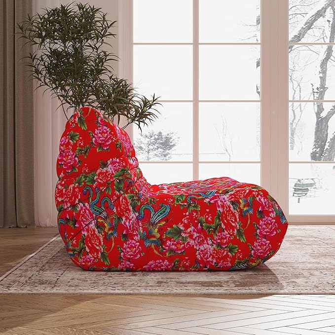 Big Bean Bag Chairs for Adults, 3 Seater Large Bean Bag Sofa, Fireside Chair - Image 7