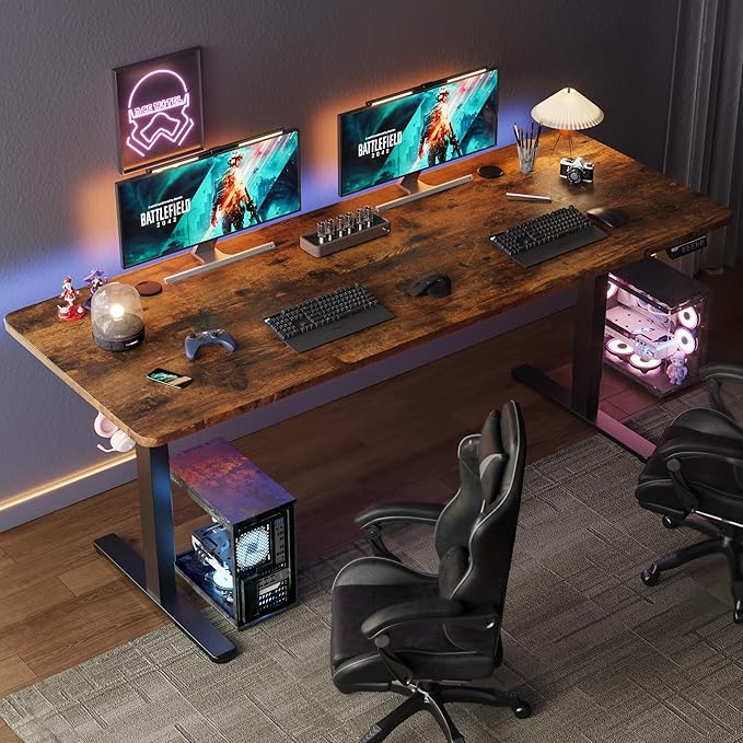 Monomi Electric Standing Desk, 79 x 31.5 inches Height Adjustable, Ergonomic - Image 3