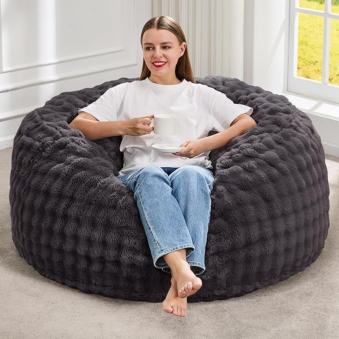 Hobestluk Bean Bag Chairs 3ft Beanbag Chair by YourHomeDeservesMore