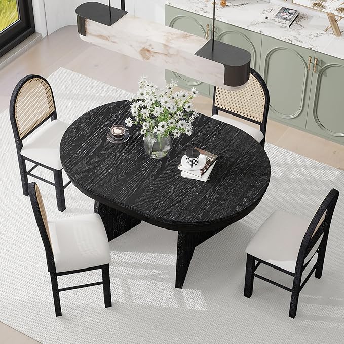 Ball & Cast Retro 5 Pieces Dining Table Set - Image 3
