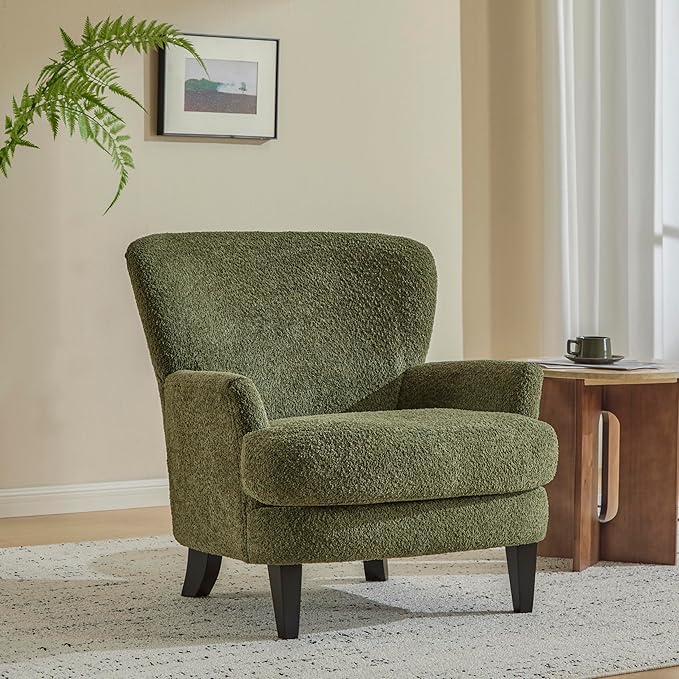 Christopher Knight Home Colby Boucle Upholstered Club Chair, Living Room Accent - Image 12